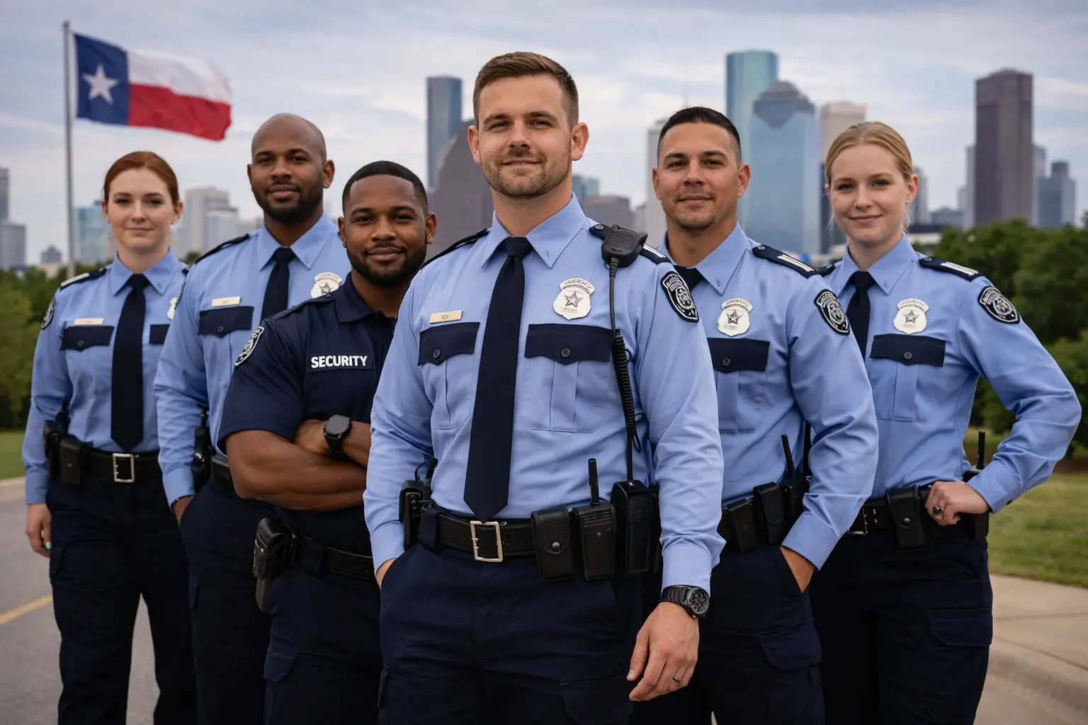 Reliable Guard and Patrol Services team of 150 licensed security professionals serving Pasadena and Houston