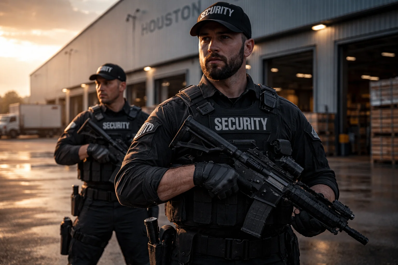 2 armed security guard expert