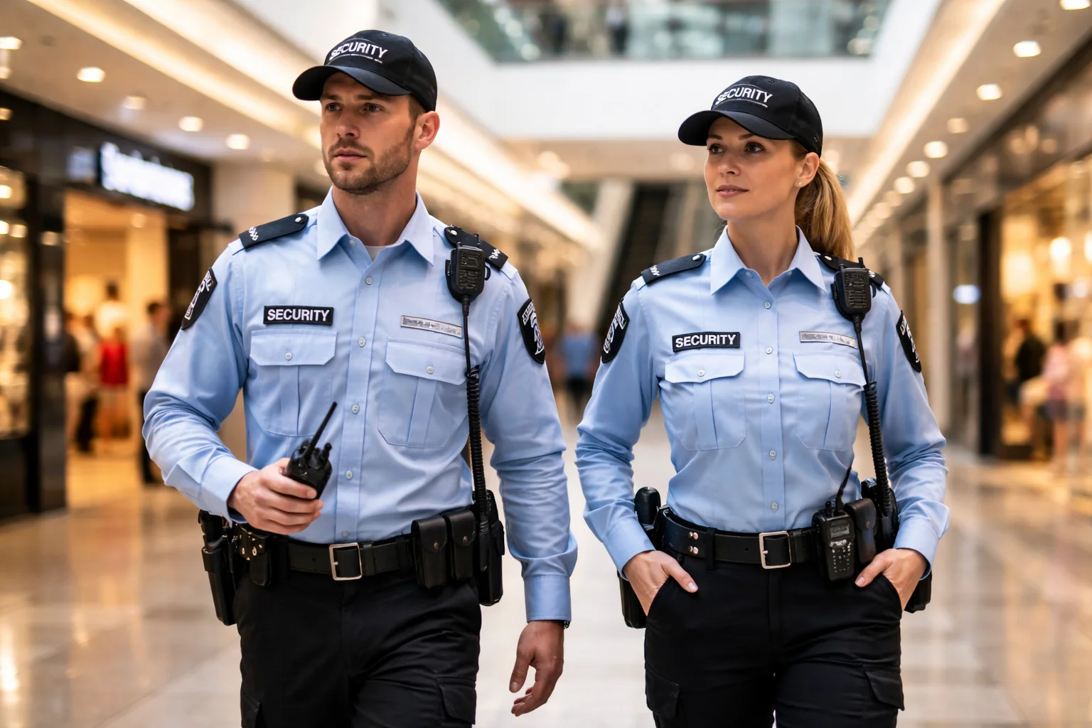 Shopping Center Security Guard 3
