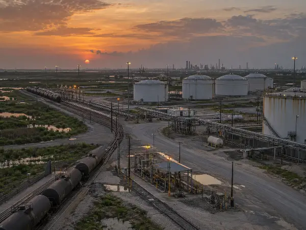 Large open industrial site where gunshot detection coverage makes sense